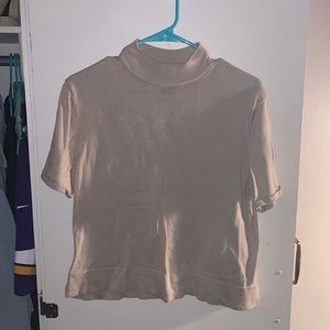 mock neck top